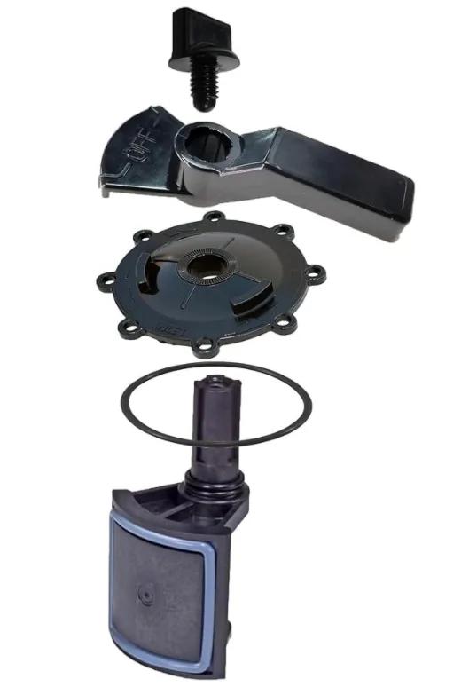 2/3-Port Pool Valve Rebuild Kit with Diverter, Cover and Handle