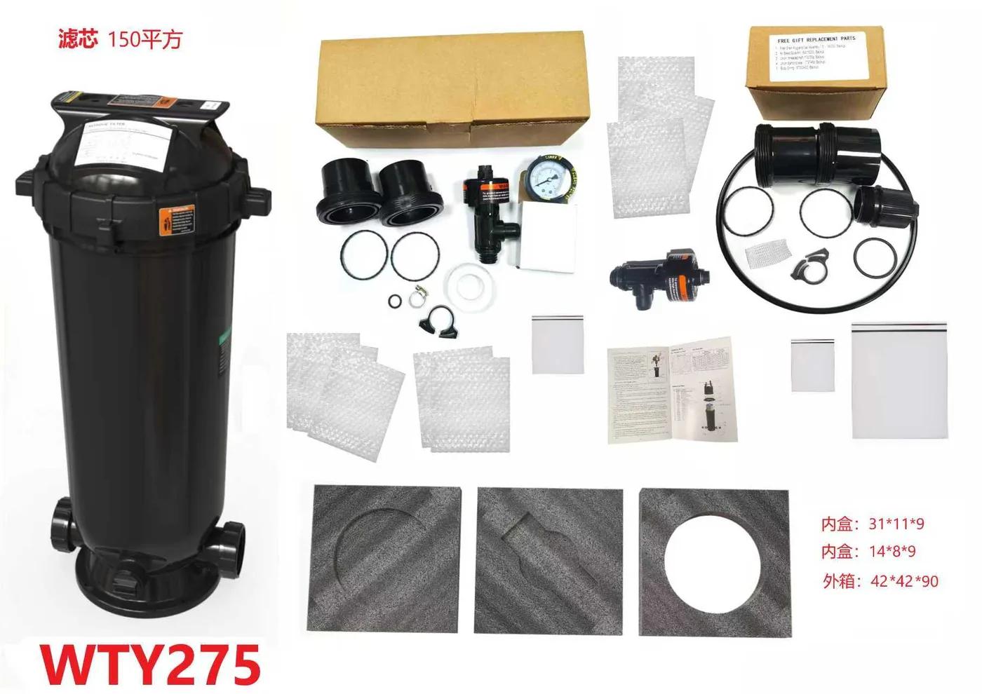 Plus Cartridge Filter Assembly, 120 Sq Ft, 1.5-2 Inch Connection
