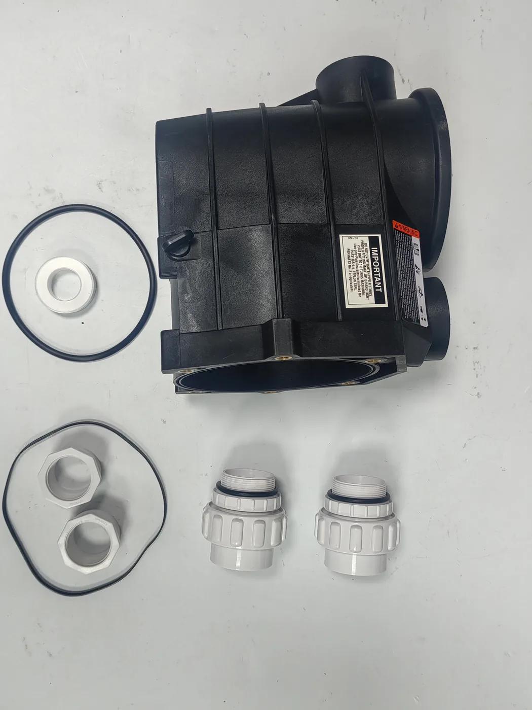 Threaded Pump Housing and Strainer with Drain Plug for Super II