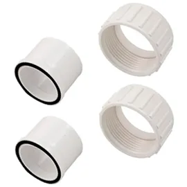 Pump Union Set, 1-1/2-Inch FBT x 1-1/2-Inch Slip, Compatible with Aqua-Flo