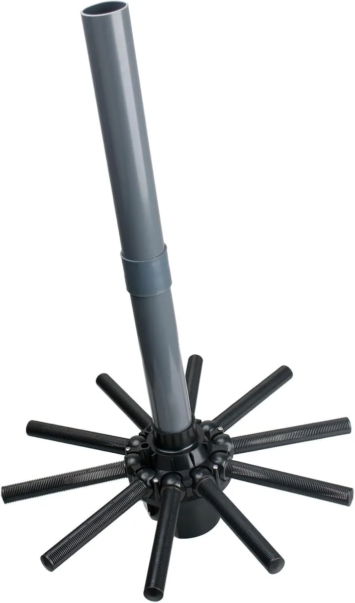 Ensemble crépines et tube central pour filtre à sable