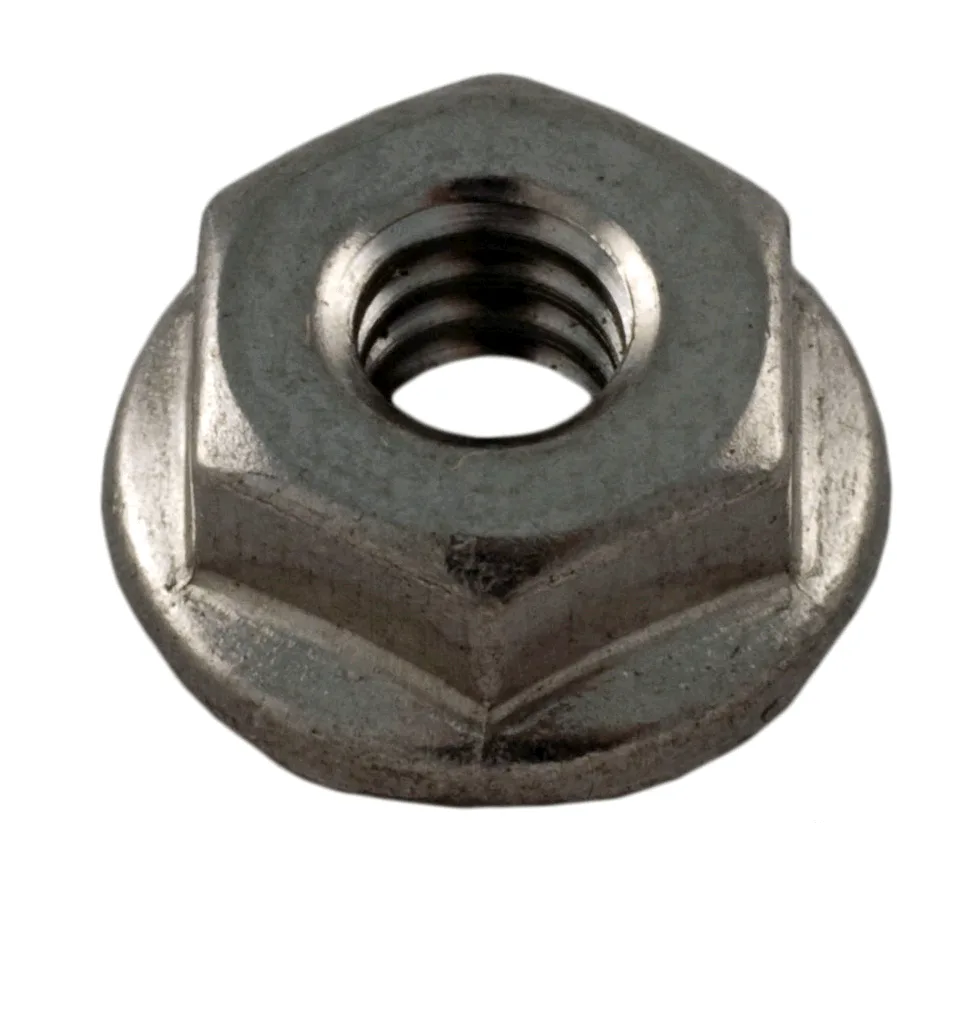 Écrou à embase crantée, 10-24, acier inoxydable, compatible Pentair