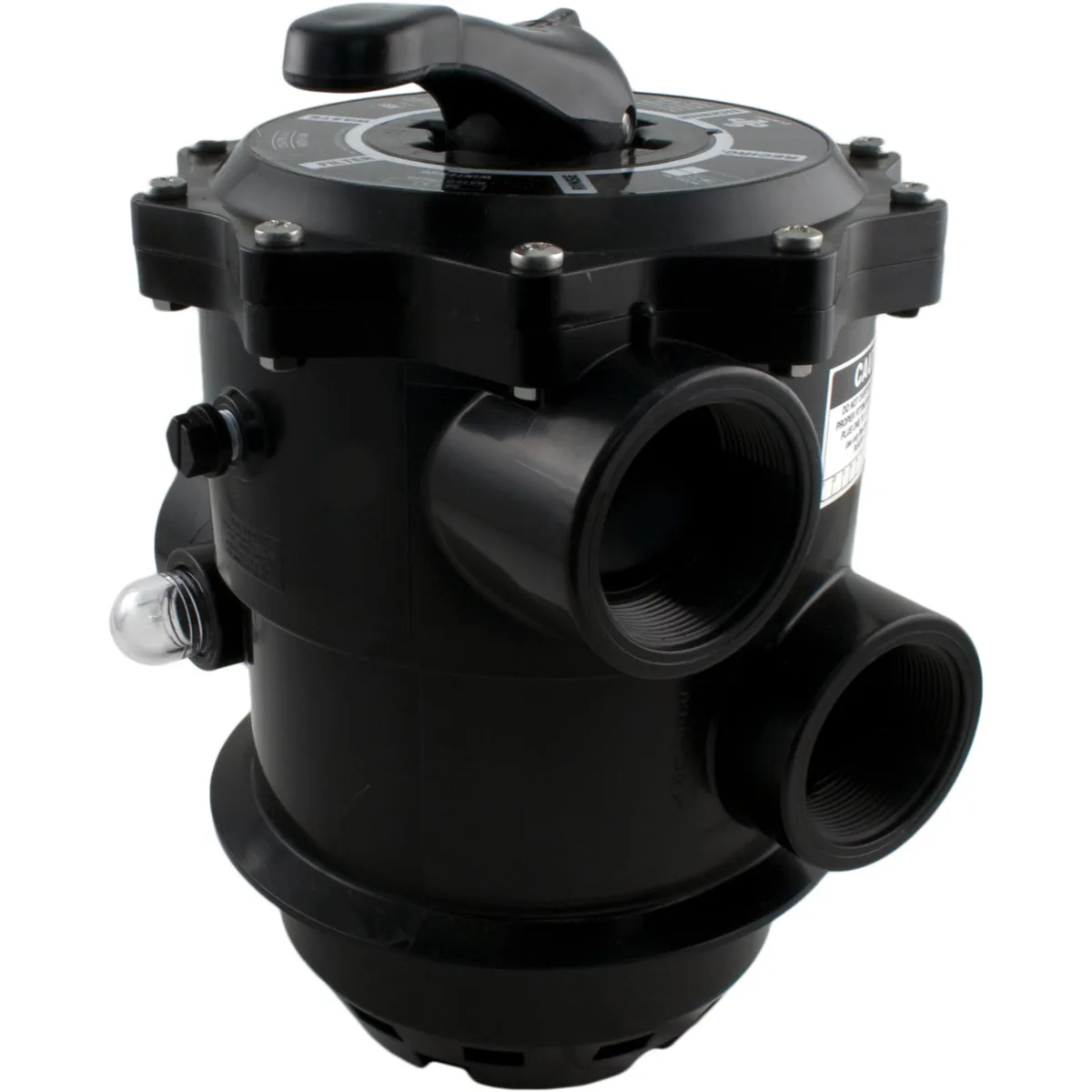 Top Mount Multiport Valve, 2-Inch, ABS, Replacement for Jacuzzi Filters