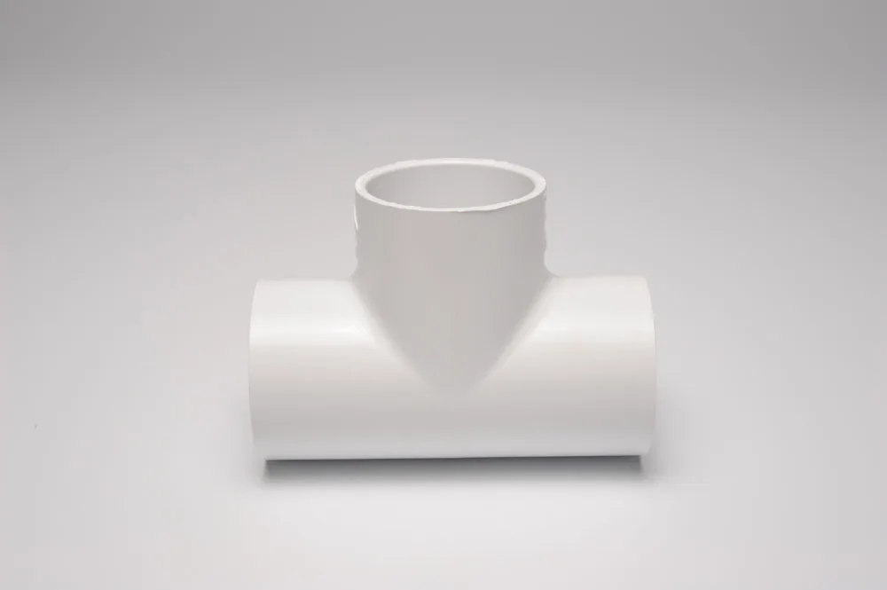 Tee Fitting, 2-Inch Slip, Compatible with Lasco