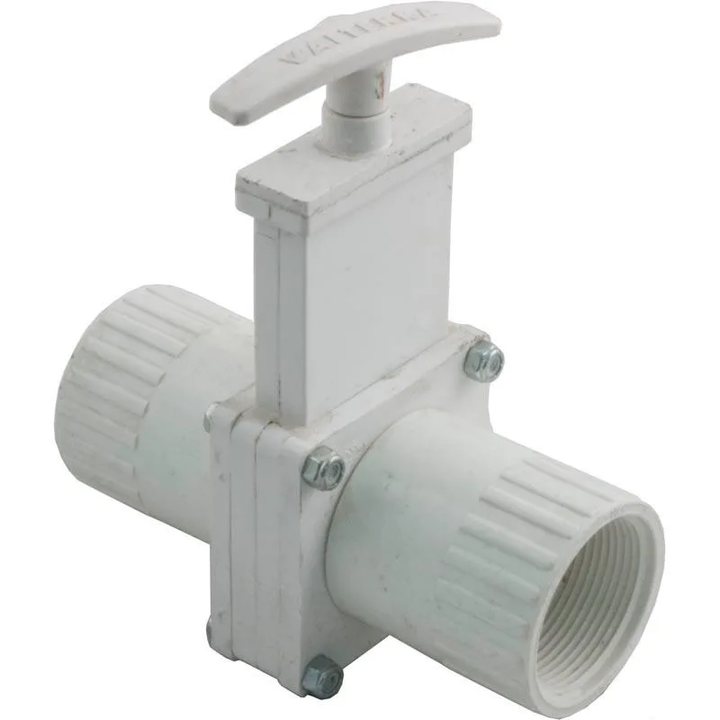 Válvula de compuerta, 3-Piece, 1-1/2-Inch FPT x FPT, 45 PSI