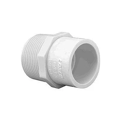 Adaptador macho, 2-Inch, Schedule 80
