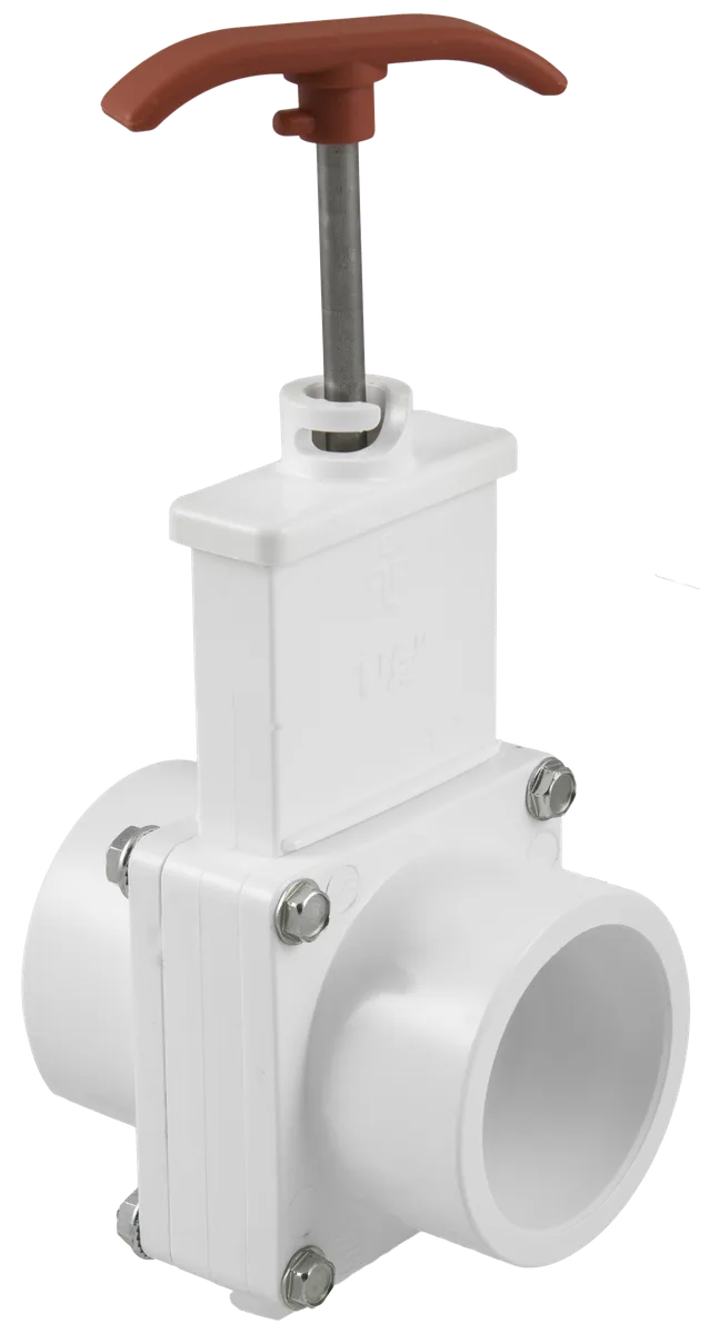Knife Gate Valve, 1-1/2-Inch Socket x Socket
