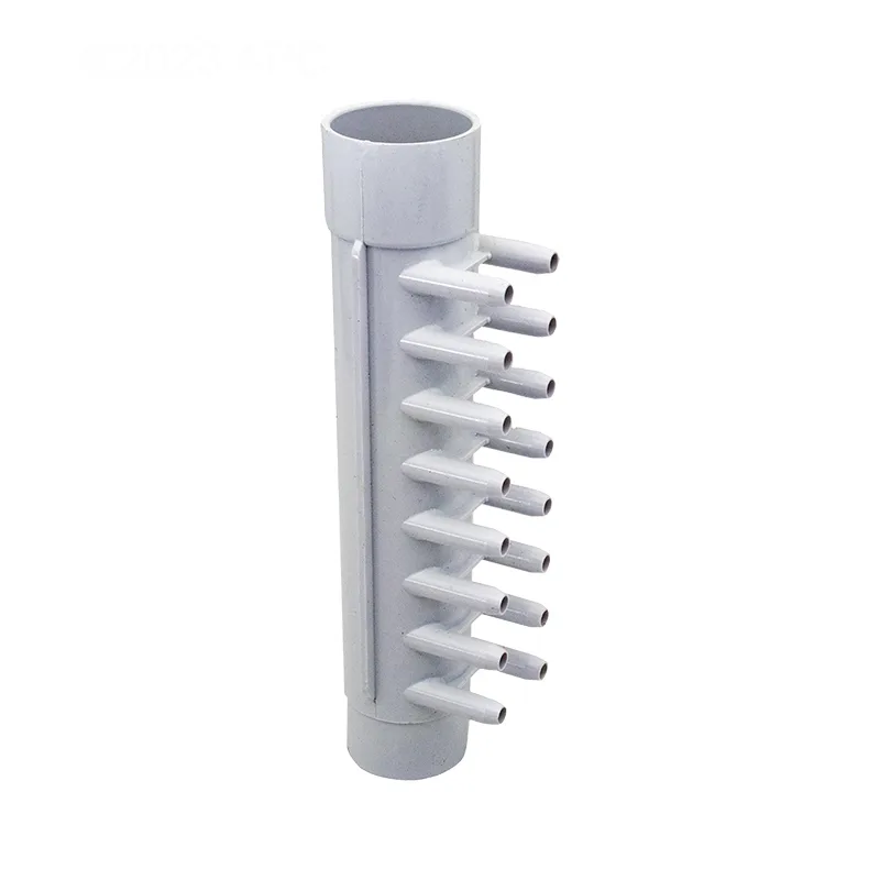 Manifold, 1-1/2-Inch Socket x 1-1/2-Inch Spigot with Sixteen 3/8-Inch Barb Ports