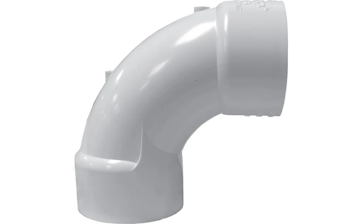 Codo Curvo 4-Inch, Slip x Slip, PVC SCH40