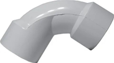 Sweep Elbow, 2.5-Inch, Slip, 90 Degree, SCH 40 PVC