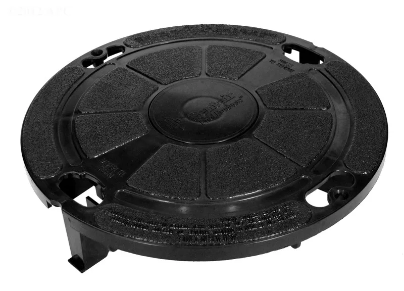 Tapa de arqueta con cierre, negra — Repuesto para skimmers Pentair Admiral