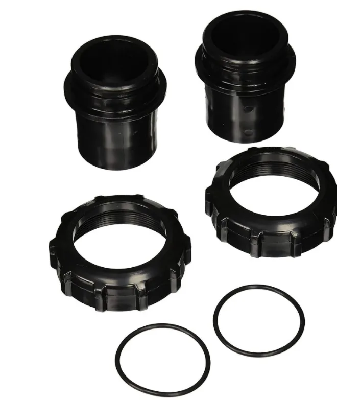 Kit de enlace pasamuros negro para filtro Clean and Clear Plus