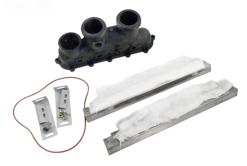 Collecteur d'entrée et de sortie avec joint pour chauffages R185A, R265A et R335A, remplacement pour Raypak