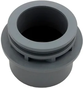Adaptador pasamuros 2-Inch Female x 2.5-Inch Male para calentadores MiniMax NT, repuesto compatible con Pentair