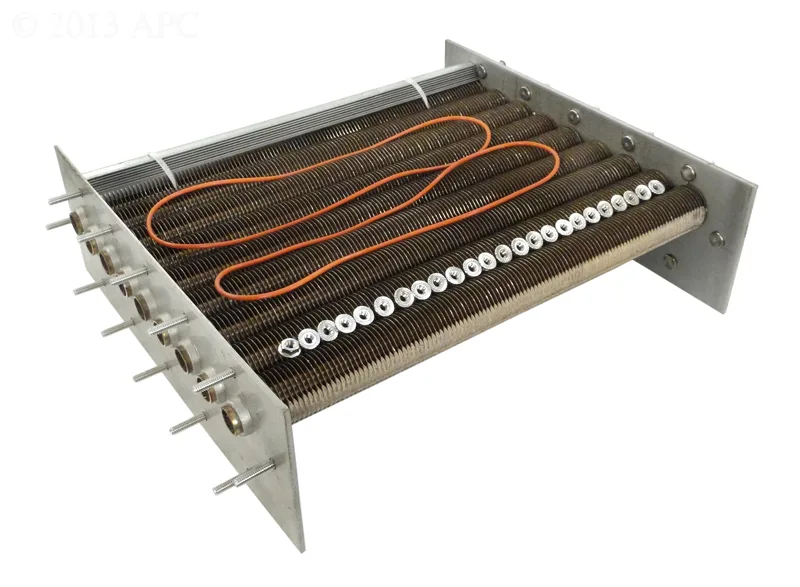 Faisceau tubulaire, Cupro-Nickel, compatible Raypak 265, 266 et 267