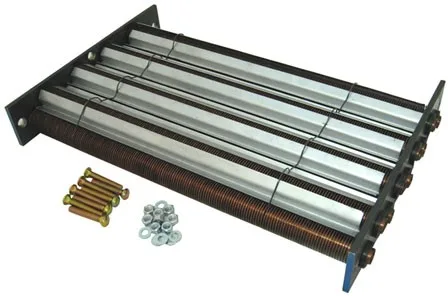Ensemble de tubes d'échangeur thermique, 400,000 BTU, compatible avec Teledyne Laars