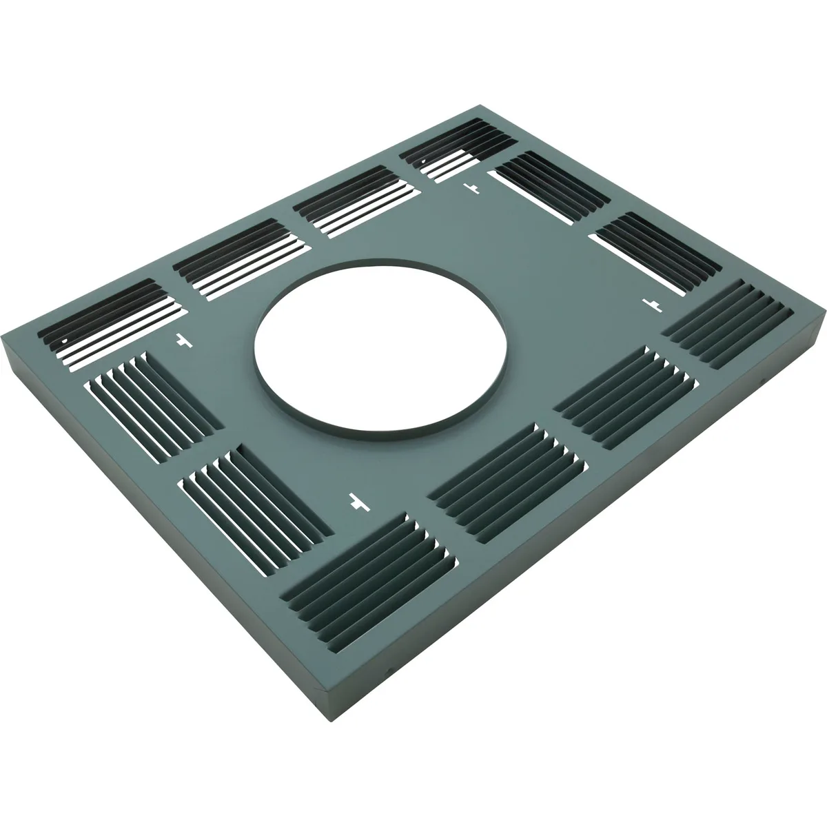 Tapa superior de carcasa con lamas para calentador de piscina R335 Digital, verde, repuesto para Raypak