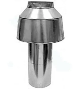 Indoor Draft Hood, 6-Inch, for 175,000 BTU Heaters, Replacement for Teledyne Laars