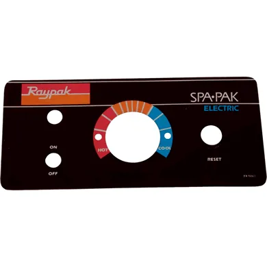 Dial Plate for ELS 552-2 and 1102-2 Pool Heaters, Replacement for Raypak