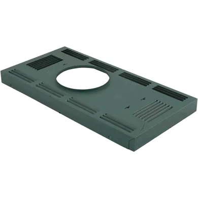 Tapa superior de carcasa con lamas, verde, para calentador de piscina Digital R185, repuesto para Raypak