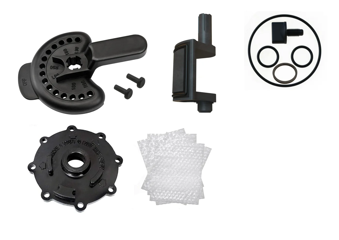 Diverter Assembly for ComPool 2-Way and 3-Way Valves (2-Pack)