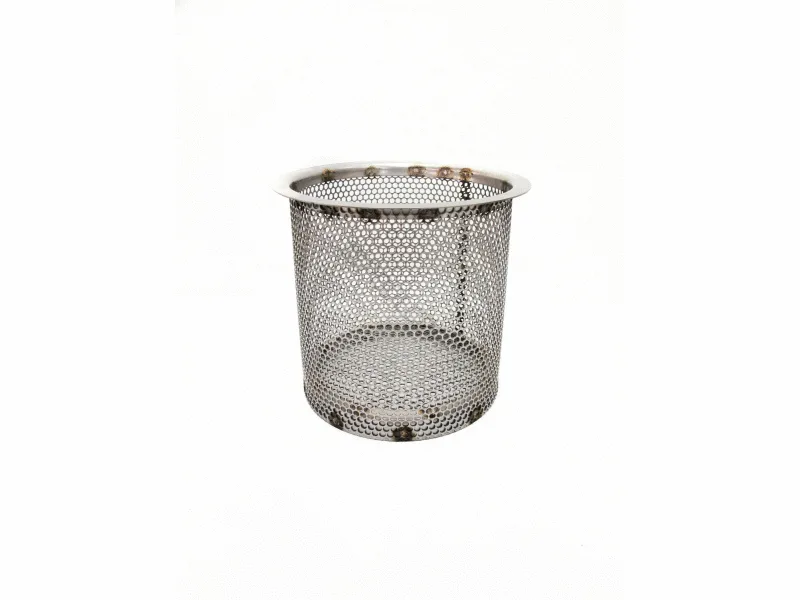 Strainer Basket, 8-Inch, Stainless Steel, for AC Pumps