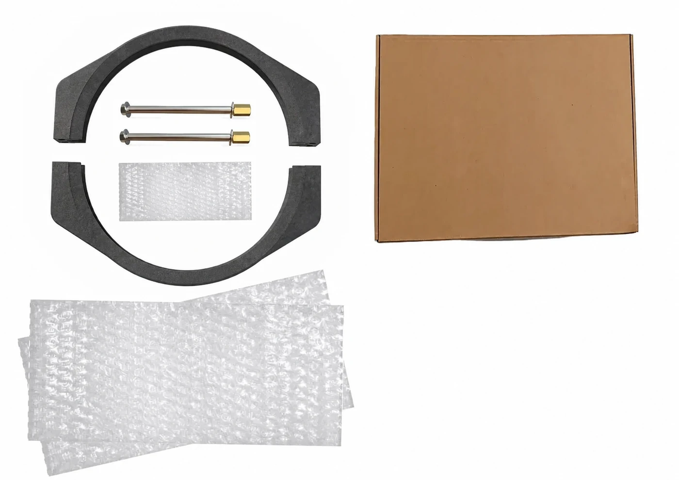 Ensemble collier de serrage avec quincaillerie pour filtre DE Perflex Extended-Cycle