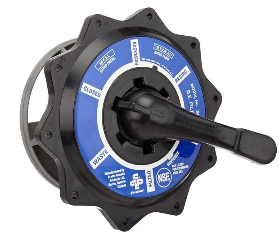 Multiport Valve Top Assembly Kit for Side-Mount Backwash Valve