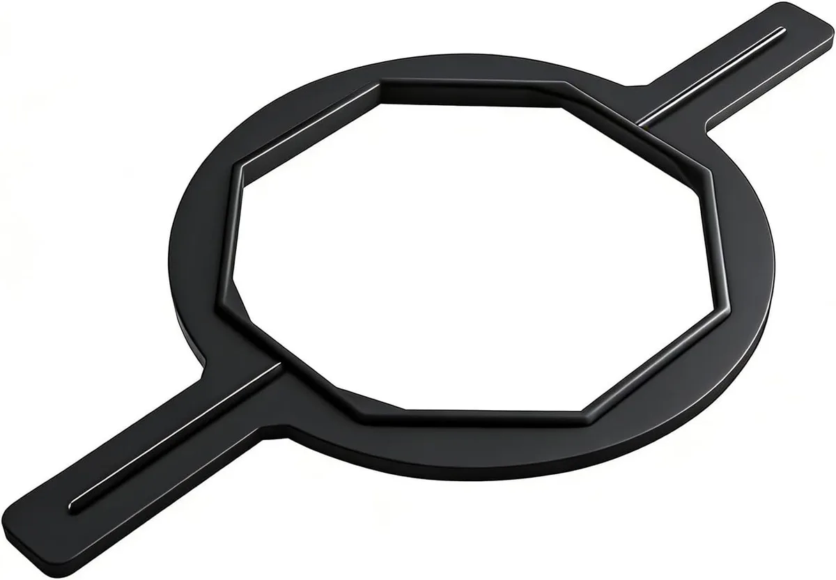 Llave para cierre de filtro, 6-Inch, negra