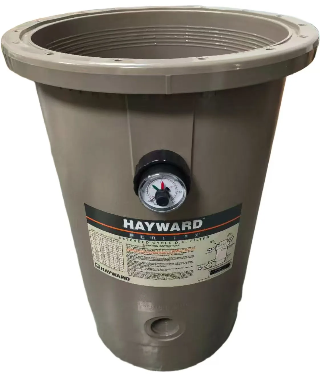 Cuve inférieure de filtre DE Perflex Extended Cycle